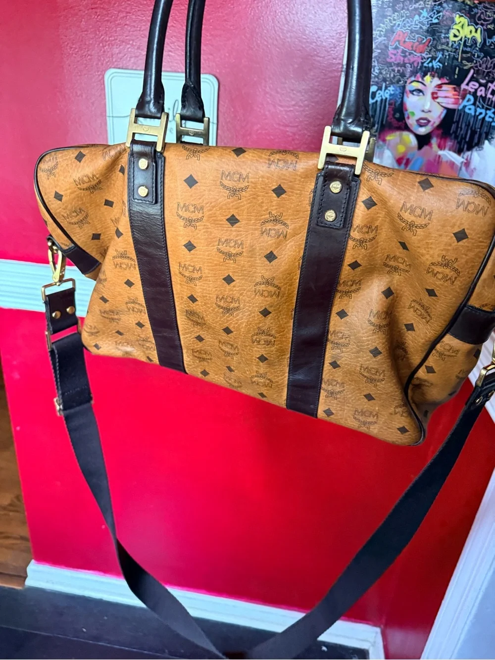 MCM laptop briefcase
